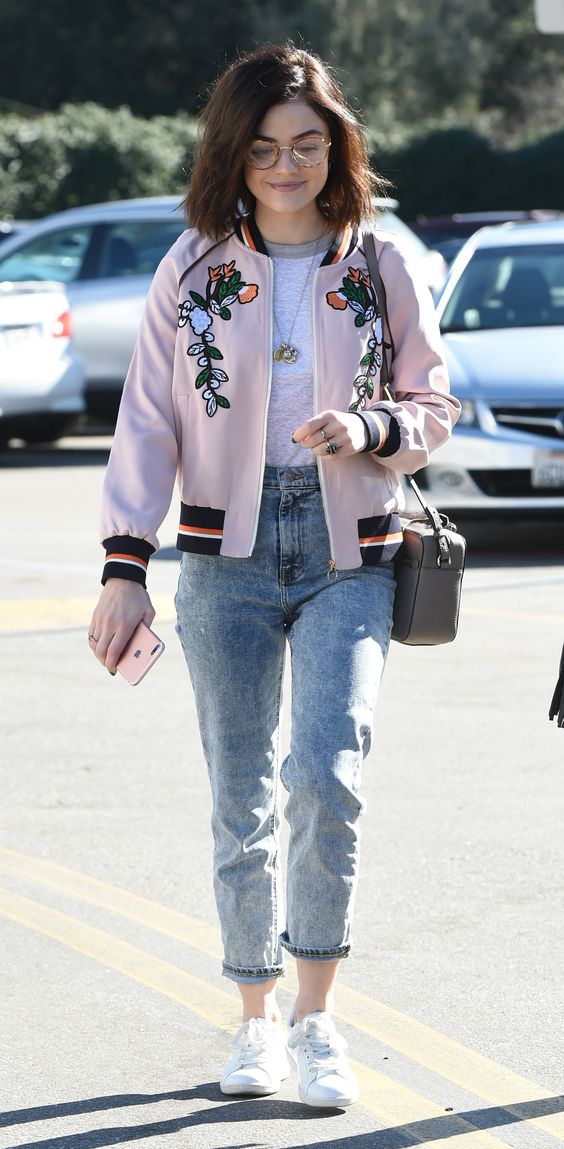 how to wear a bomber jacket for women
