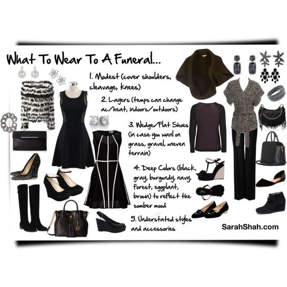 Comment s’habiller pour un enterrement ?
