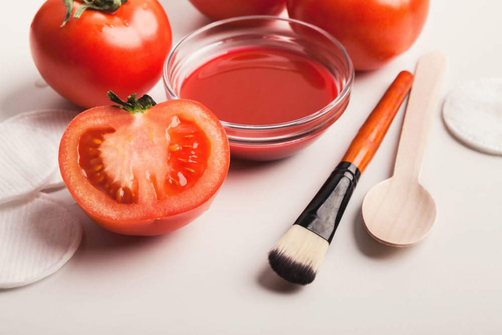tomate contre acné