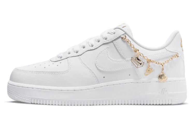 nike air force 1 gold jewel charms Air Force 1 Low LX Lucky Charms White