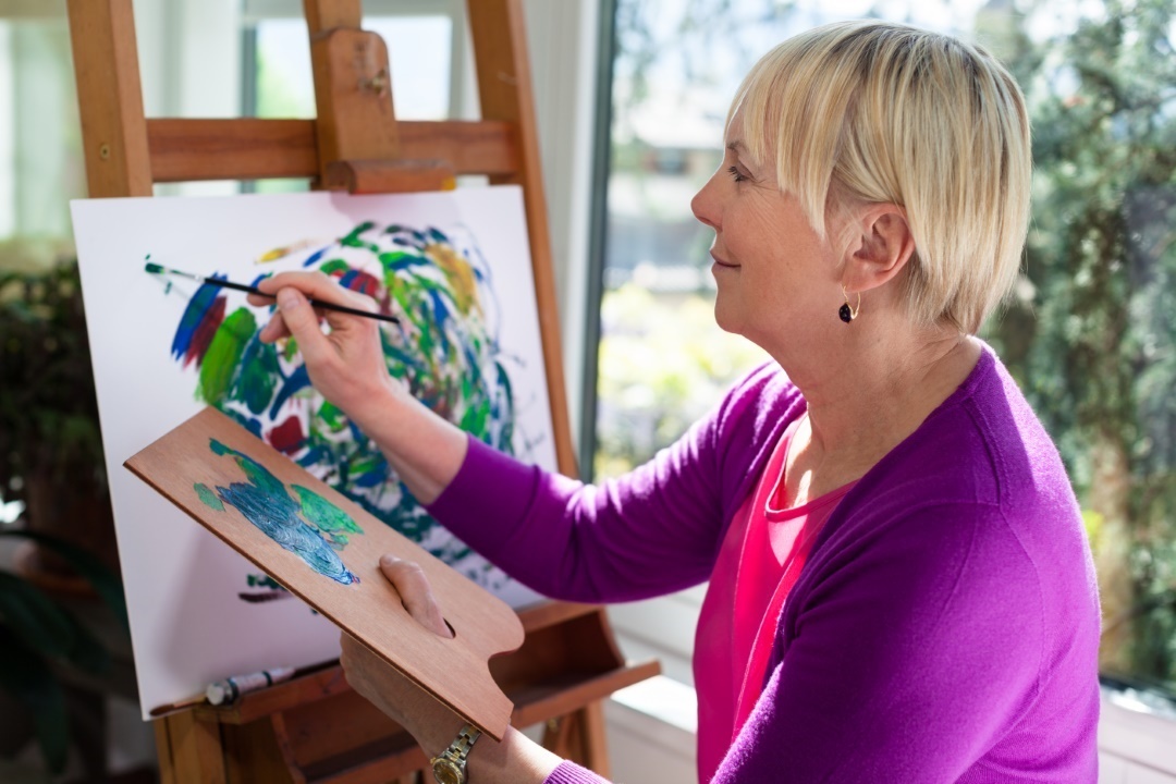 cours de peinture cadeau de noel 