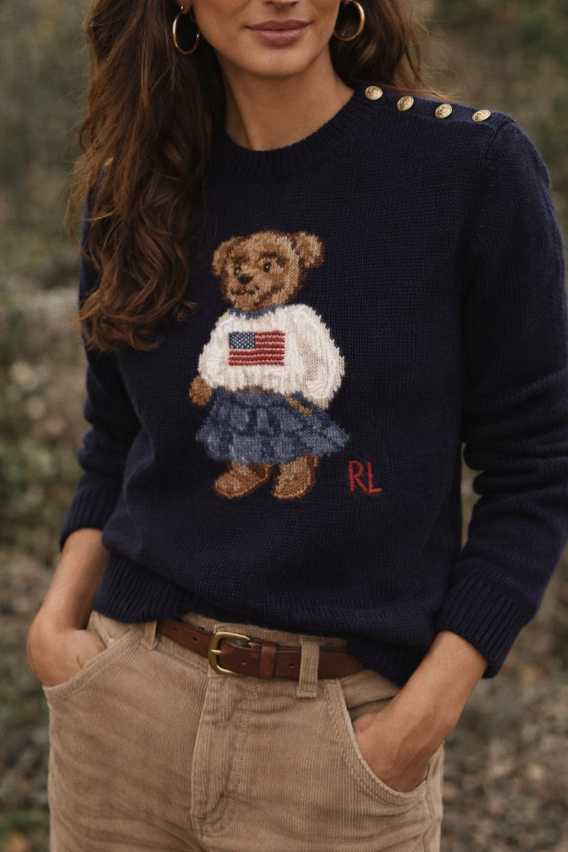 ourson ralph Lauren pull